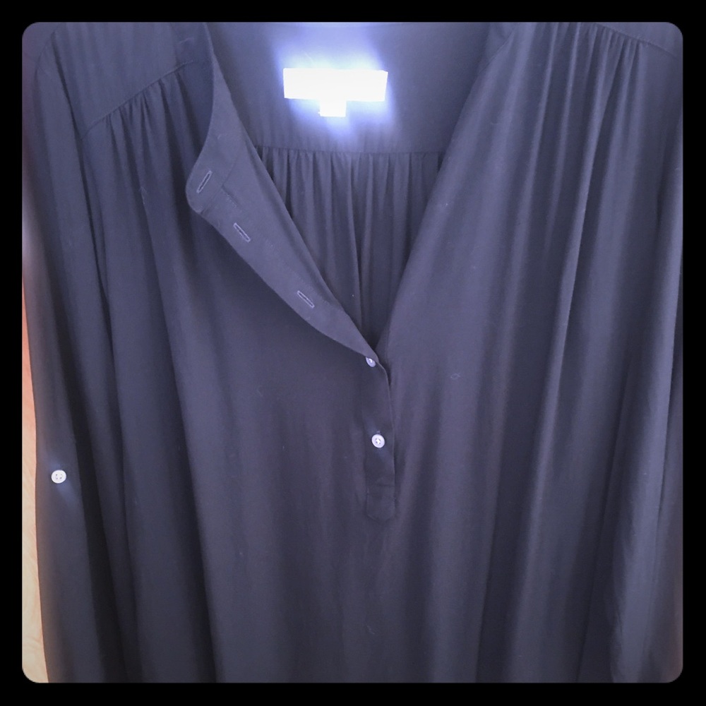 Loft long sleeve Black Blouse